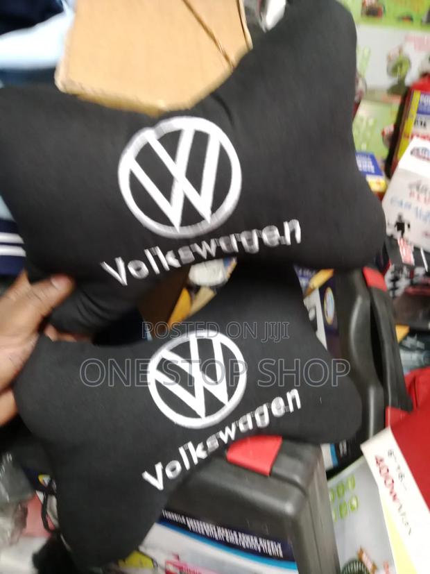 2pc Volkswagen Logo Breathable Polyester Neck Pillows
