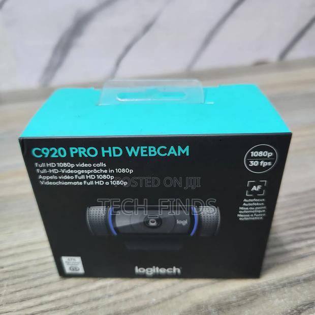 Logitech Hd Pro Webcam C920, Widescreen Video Calling - thumbnail 2