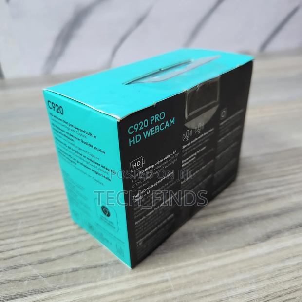Logitech Hd Pro Webcam C920, Widescreen Video Calling - thumbnail 3