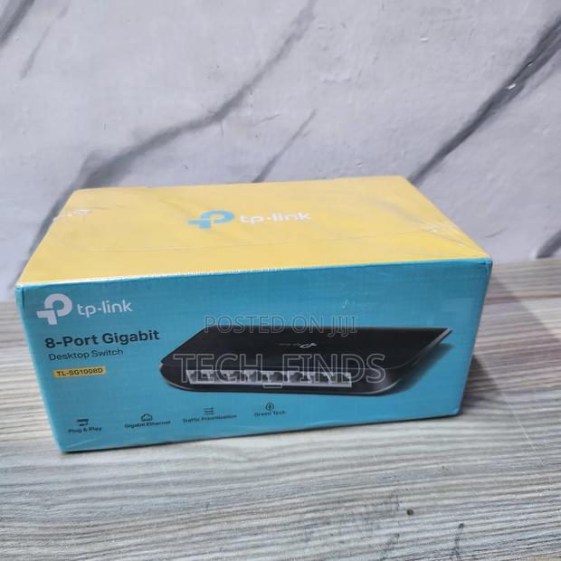 Tp-Link Tl-Sg1008d 8-Port Gigabit Desktop Switch