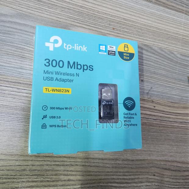 Tp-Link 300mbps Wireless N Mini Usb Adapter - Tl-Wn823n - thumbnail 2