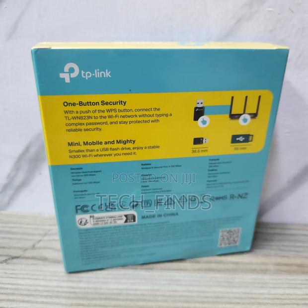 Tp-Link 300mbps Wireless N Mini Usb Adapter - Tl-Wn823n - thumbnail 4