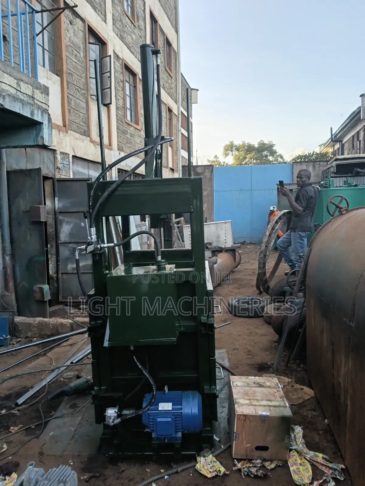 Plastic Baling Machine