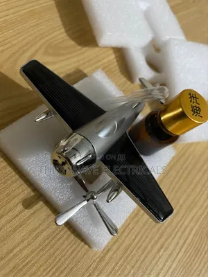Vintage Car Fragrance Solar-Powered Airplane Model Designed J6t
