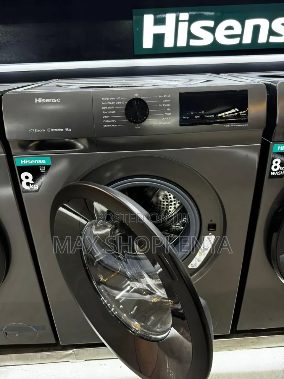 Hisense Washing Machine 8kgs Wash and Spin