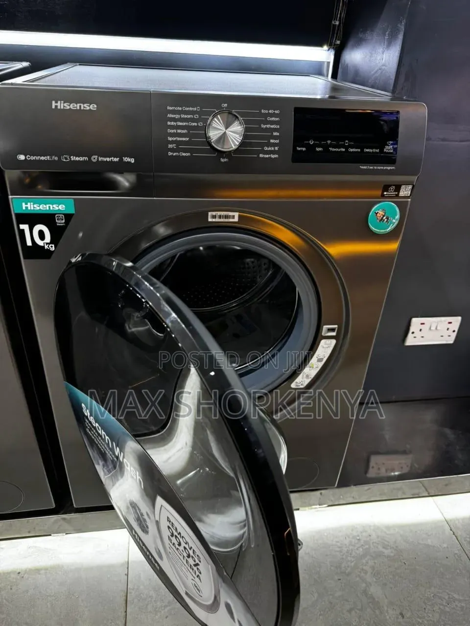 Hisense 10.5kg Front Load Washing Machine (Wf3s1043bt)