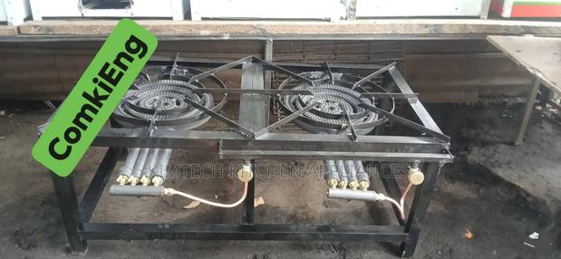 Mild Steel Double 4ring Cooker