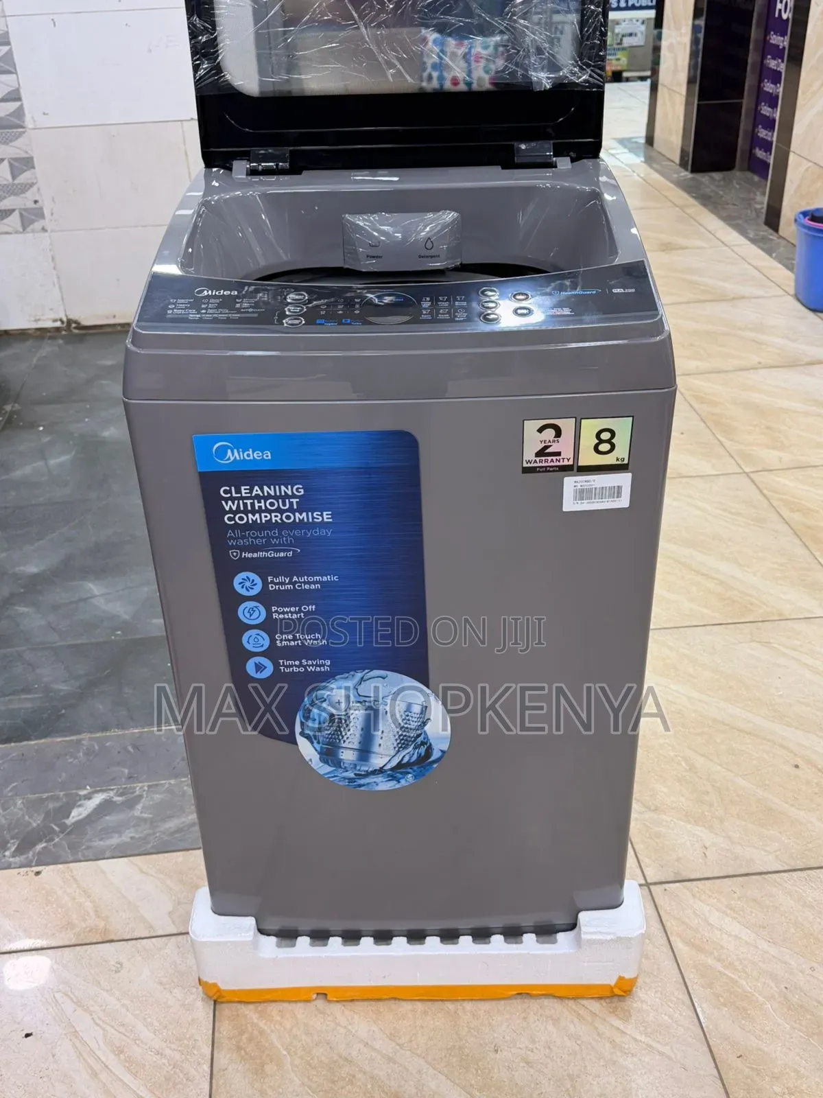 Midea 8kg Top Load Washing Machine (Fully Automatic)