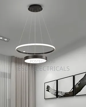 2-Ring Led Chandelier