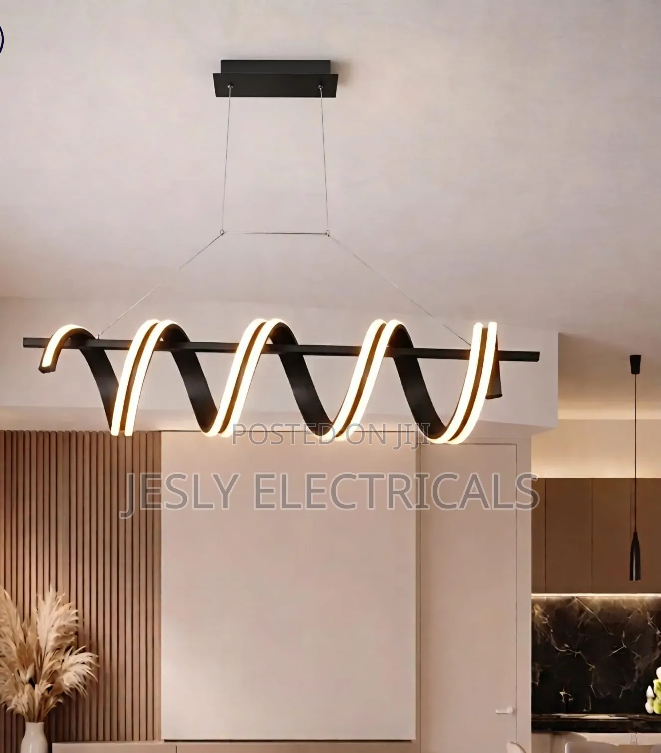 120cm Spiral Pendant Chandelier