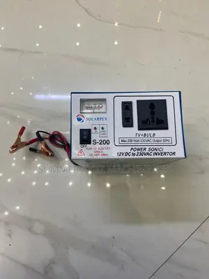 Solarpex Dc to Inverter, 230v Ac Output Max, 150 - 200w