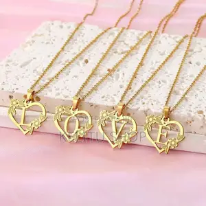 Initial Letters Hypoallergenic Necklaces