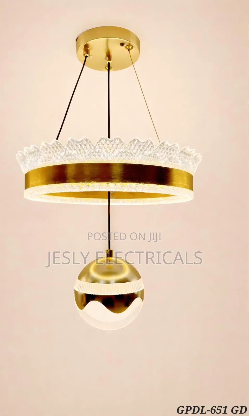 Circular Led Pendant Chandelier Light