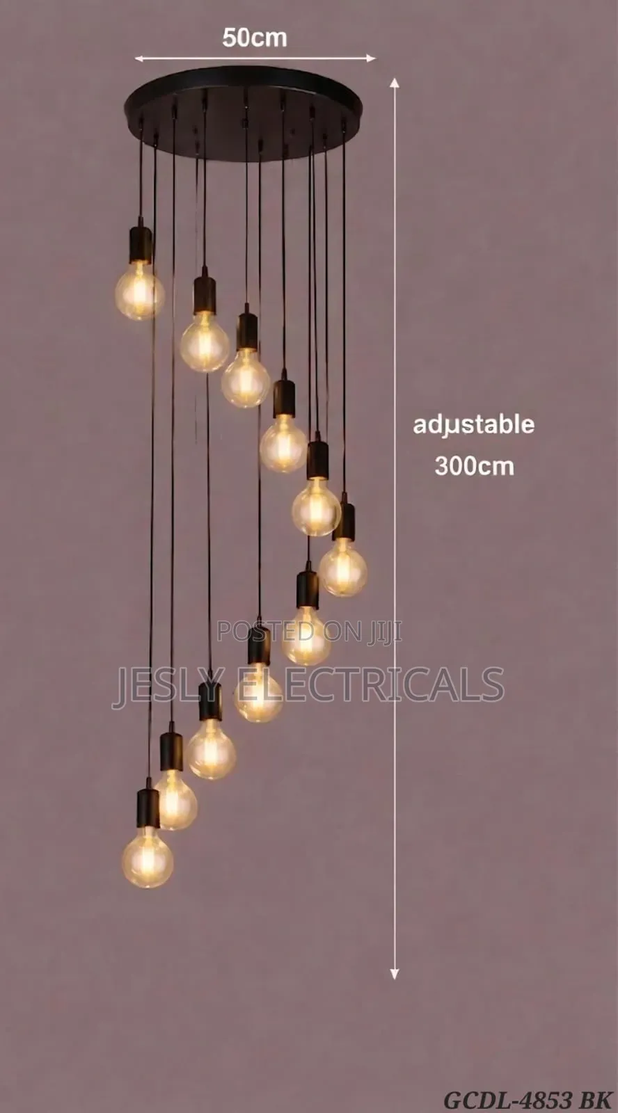 Adjustable Chandelier