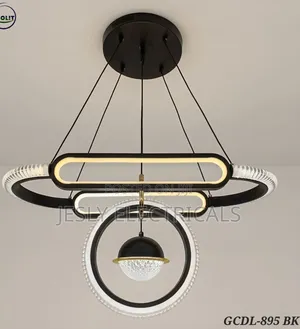Modern Geometric Led Chandelier