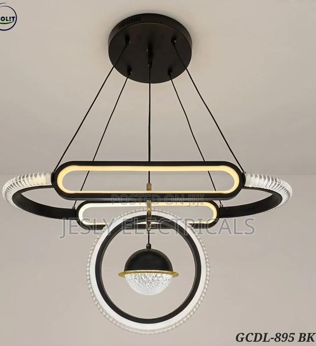 Modern Geometric Led Chandelier