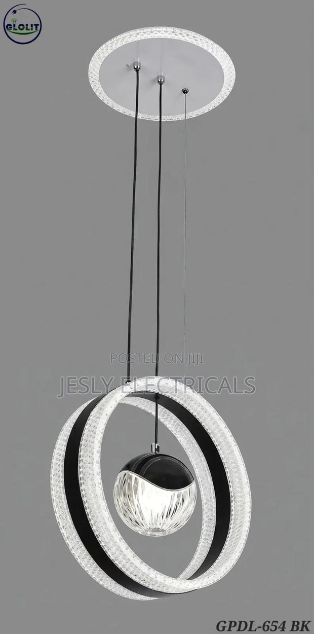 Glolit GPDL-654 Bk Led Pendant Chandelier