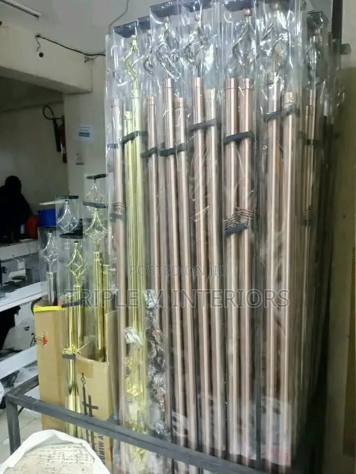 Premium Extendable Rods | Perfect Curtain Support 3m Double