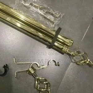 Adjustable Rod Set | Easy Installation Use | 3m Double