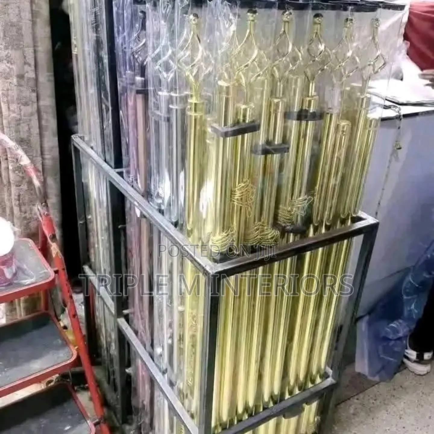 Luxury Adjustable Window Rods | 2m Double