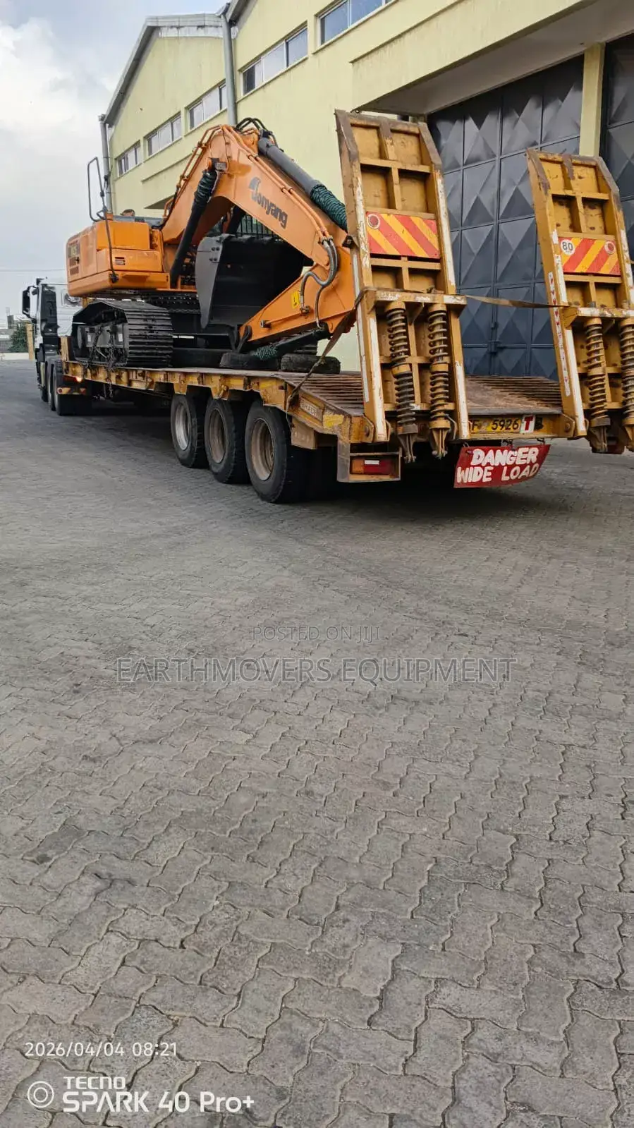 Excavator for Hire