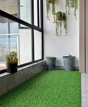 Stay Cozy ,Stay Green , Balcony Artificial Grass Carpet