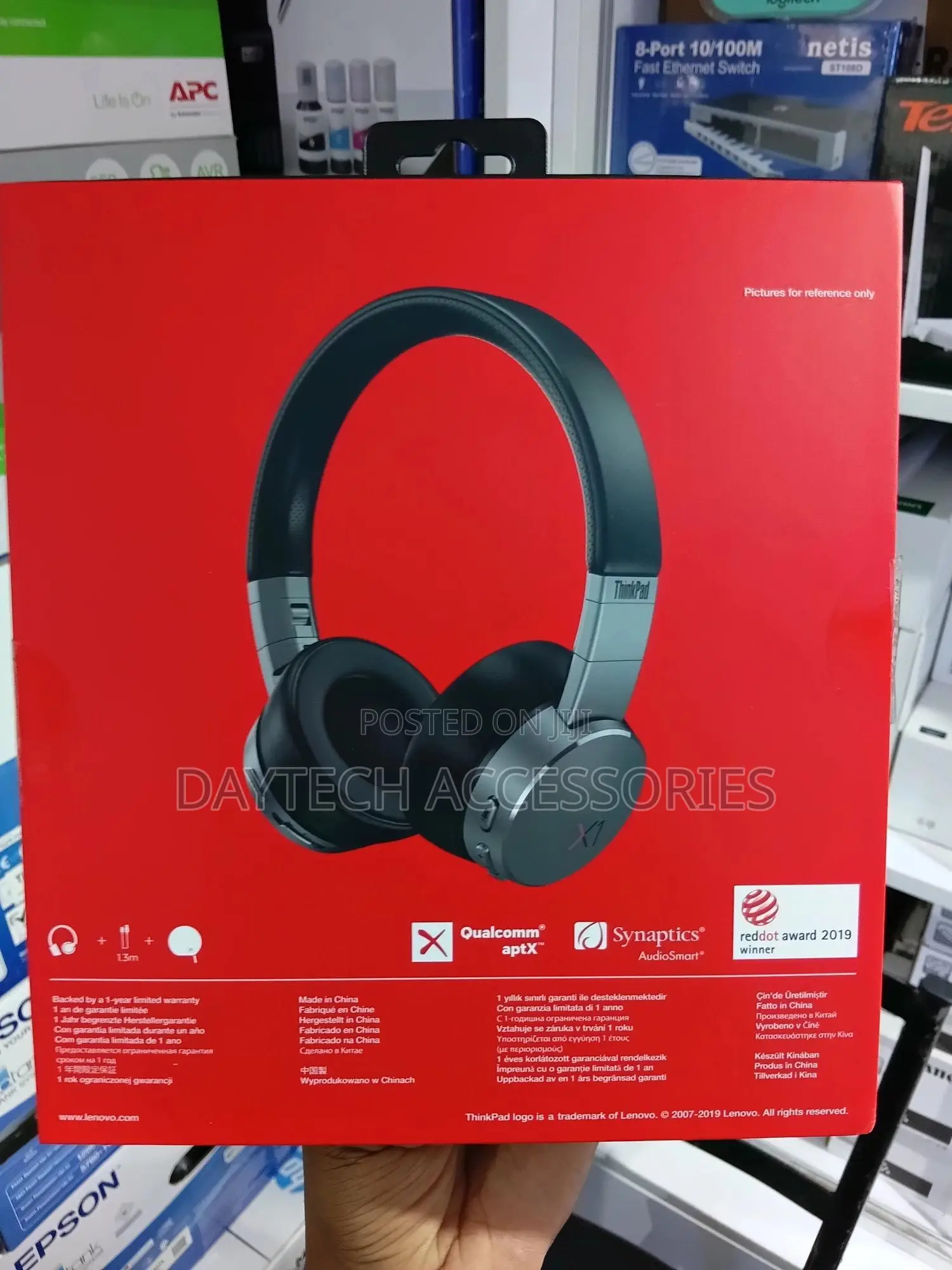 Lenovo X1 Active Noise Cancellation Headphones (Bluetooth)