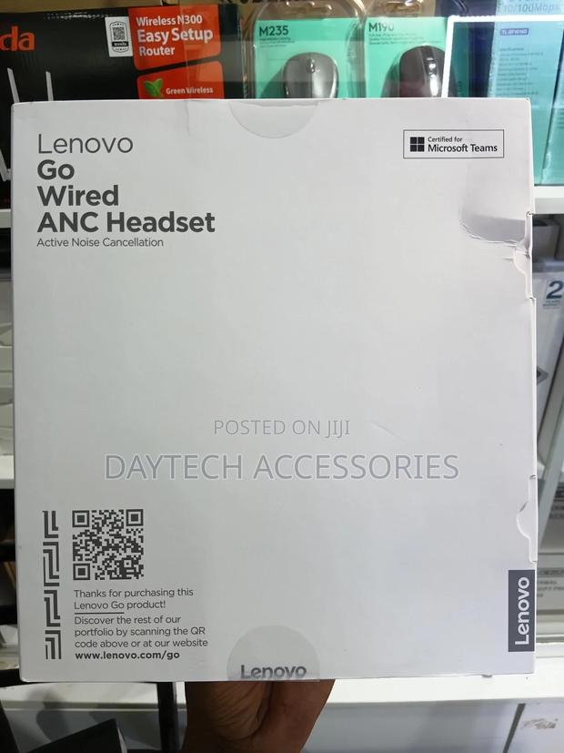 Lenovo Go Wired Anc Headset (Usb-C A) – 4xd1c99223-E - thumbnail 3