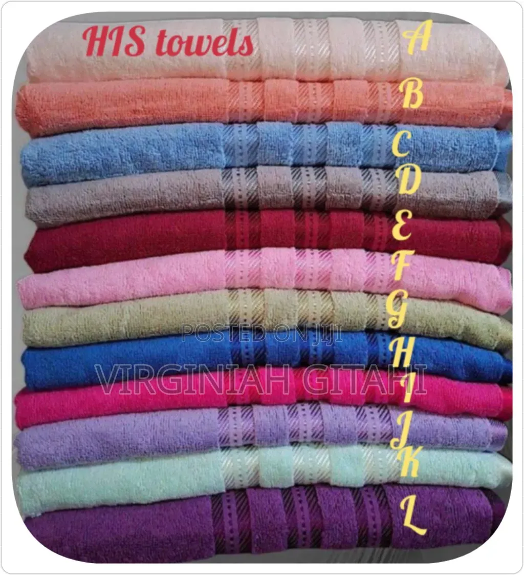 Multicolor Quality His Towels