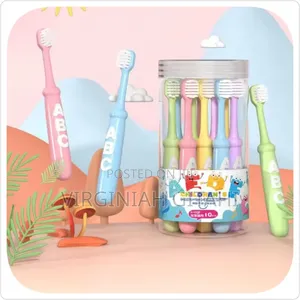10pcs Cute Children Small Head Soft Bristle Toothbrush