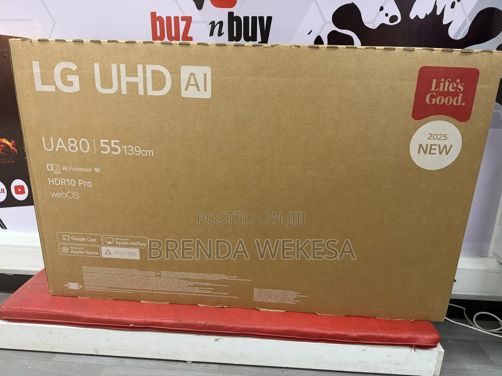 Lg 55′′ 55ua80006lc Smart Ai Uhd Tv