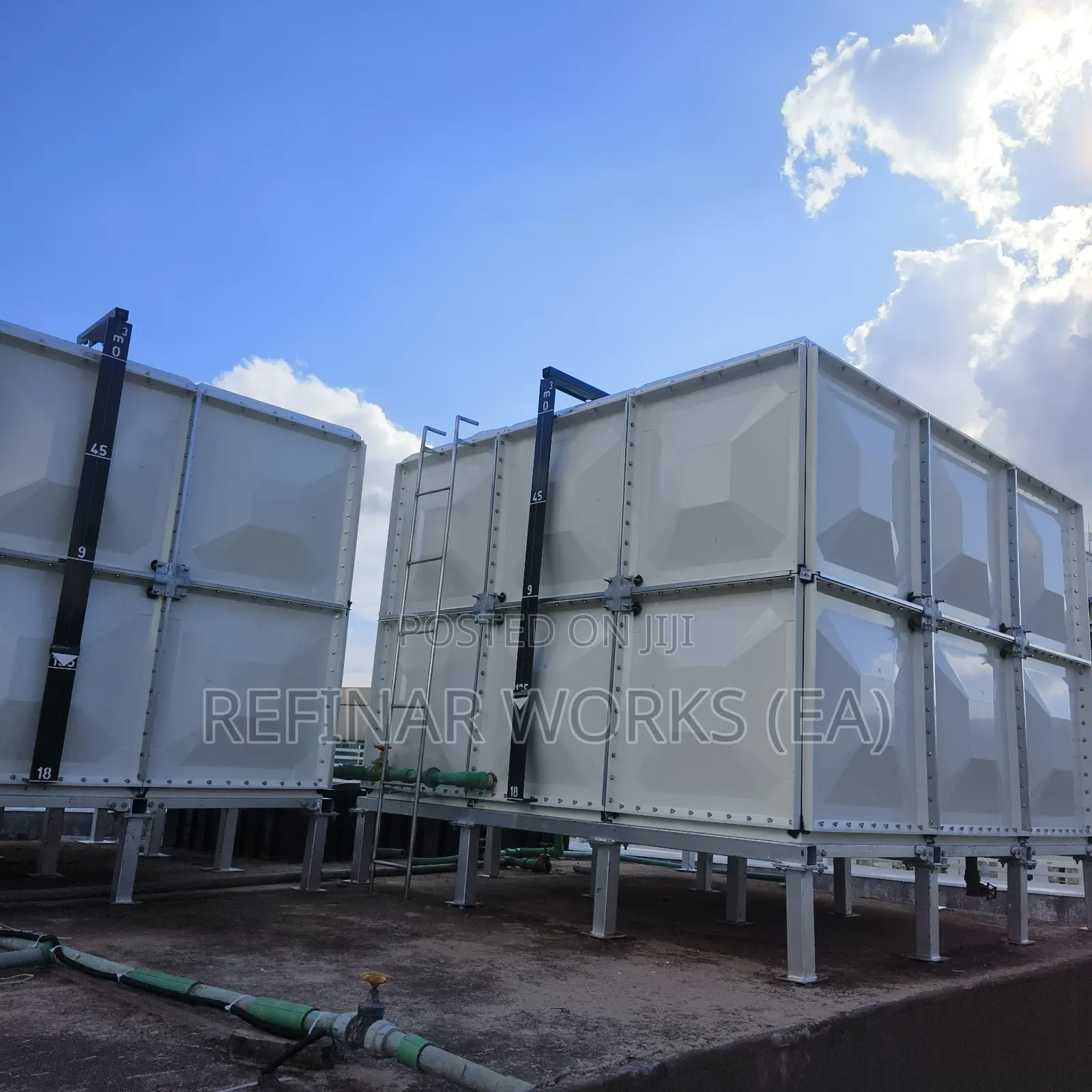 5,000l – 100,000l GRP Panel Water Tanks | Strong Hygienic
