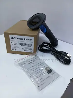 Wireless 2d Barcode Qr Code Scanner With Usb Receiver