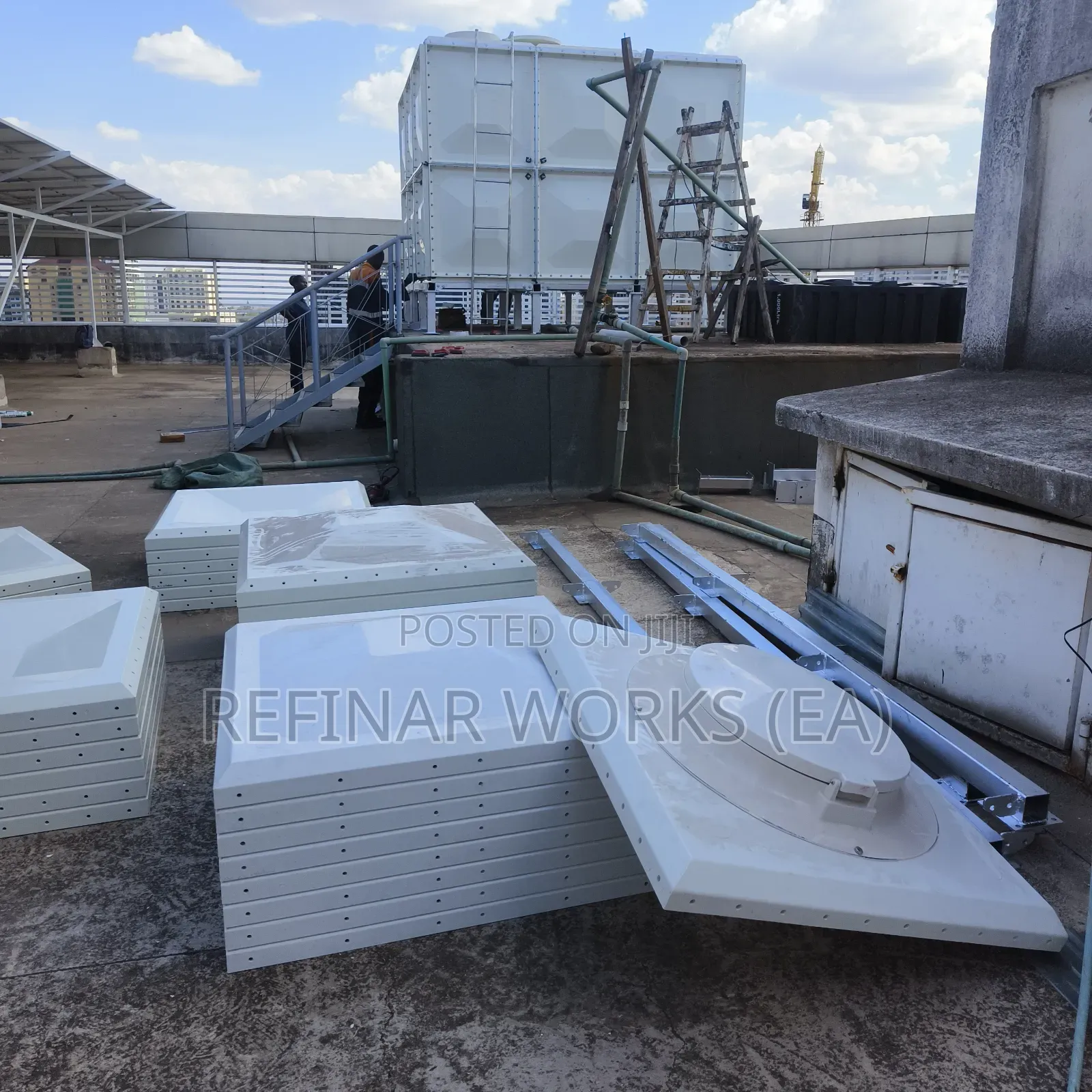 Industrial GRP Water Tanks | Custom Sizes Up to 5,000,000 Litres