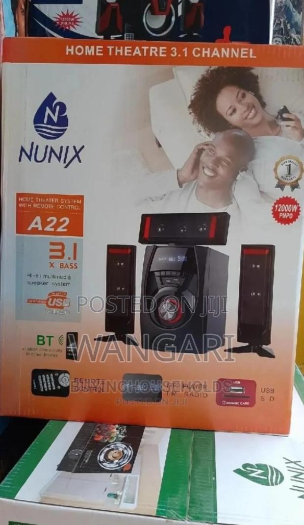 Colour Black New Nunix A22 Subwoofer - main view