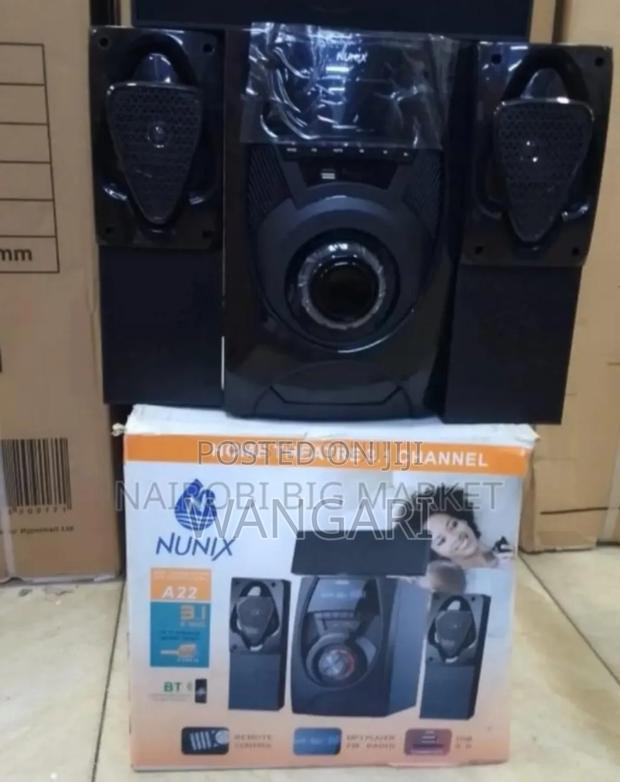 With Bass Control Nunix A22 Subwoofer