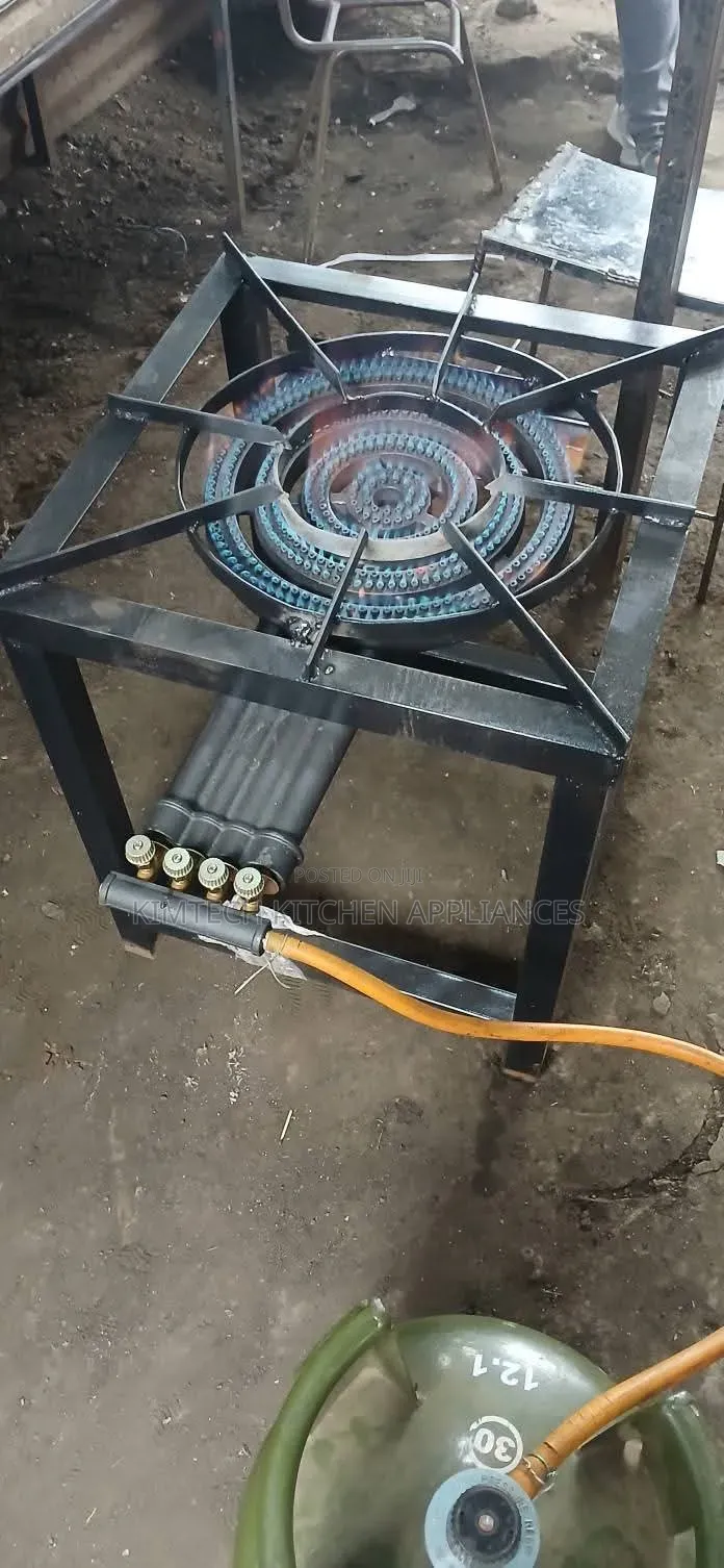 Mild Steel 4ring Burner Cooker