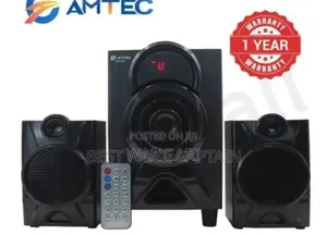 Colour Black Amtec 2.1ch Woofer