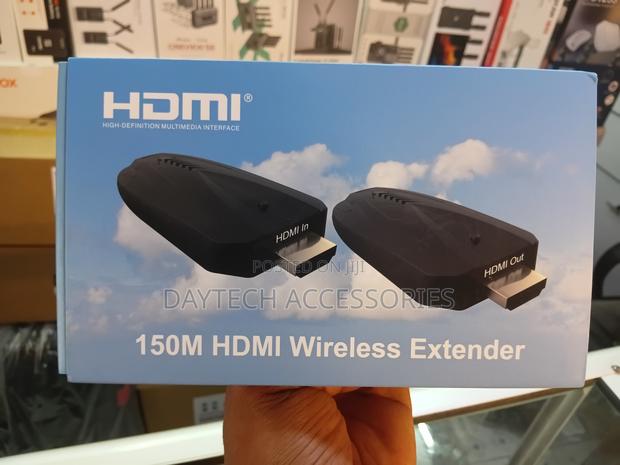 Wireless Video Hdmi Transmitter and Receiver 150m - Black - thumbnail 2