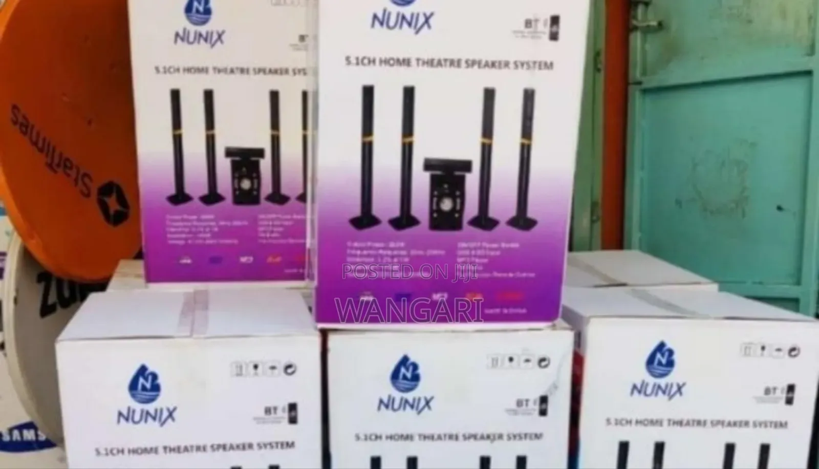 With 1 Year Warranty Nunix 9090b Subwoofer
