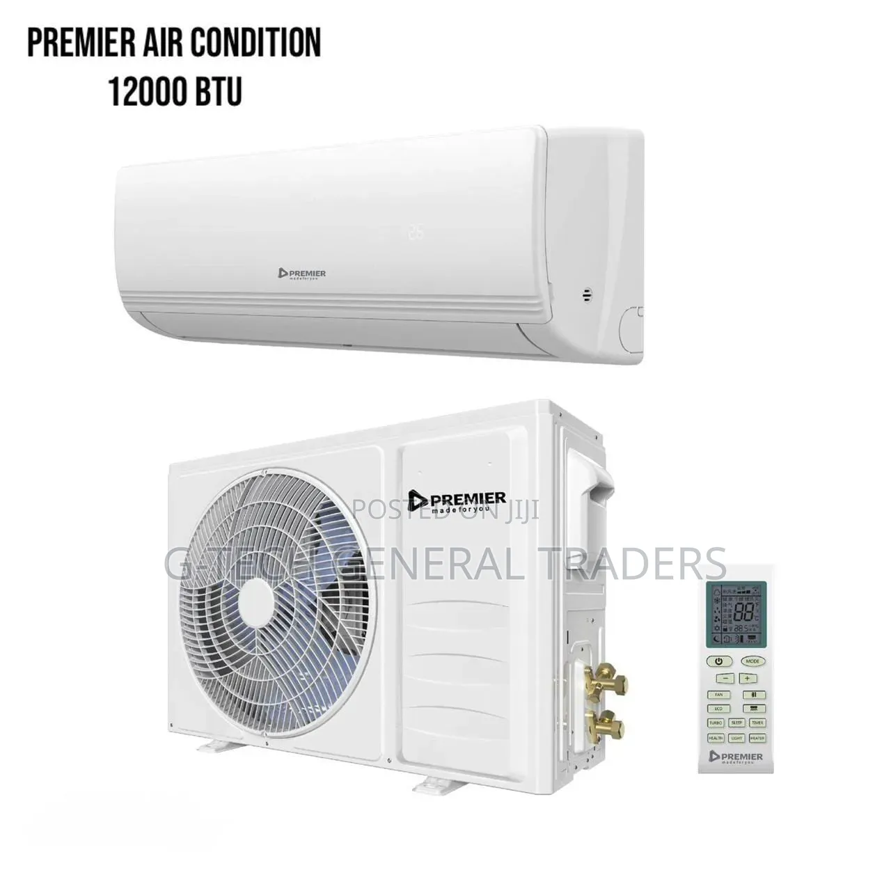 Premier 12000btu Air Conditioner Split Unit(1 Year Warranty)