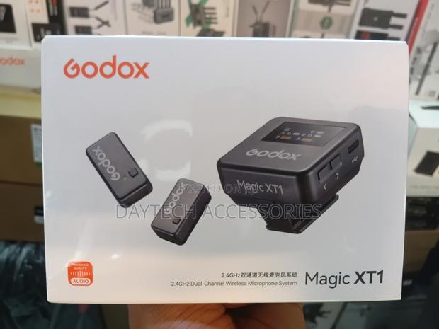 Godox Magic Xt1 Dual 2.4ghz Wireless Microphone System Kit