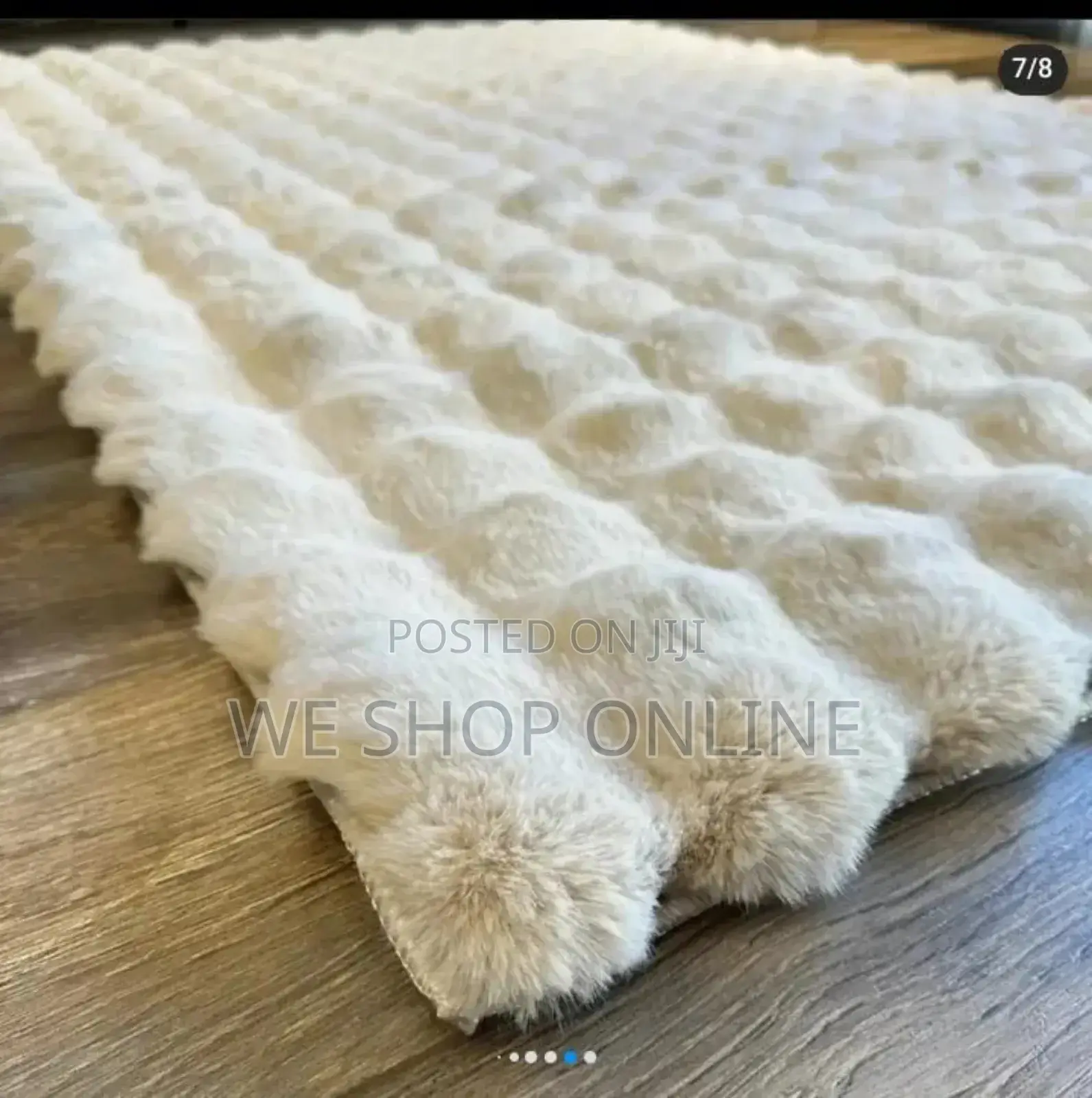 Ashler Rabbit Fur Soft Carpet Size *5*8*