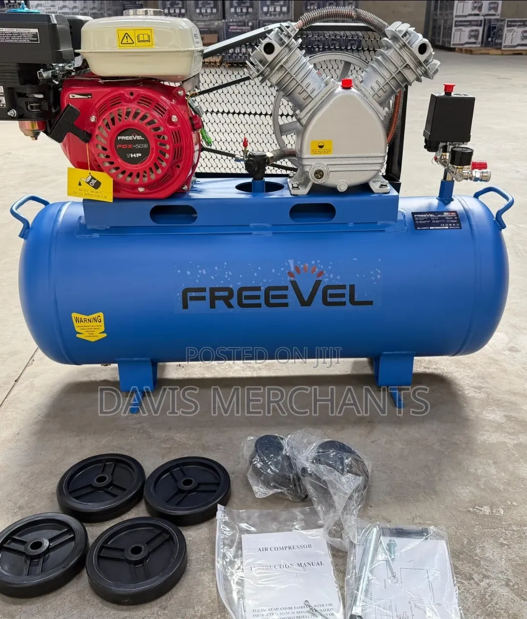 Petrol Powered 100l Air Compressor