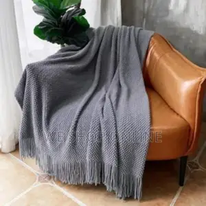 Nordic Knit Throw Blanket Size 160*180cm