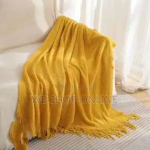 Nordic Knit Throw Blanket Size 160*180cm
