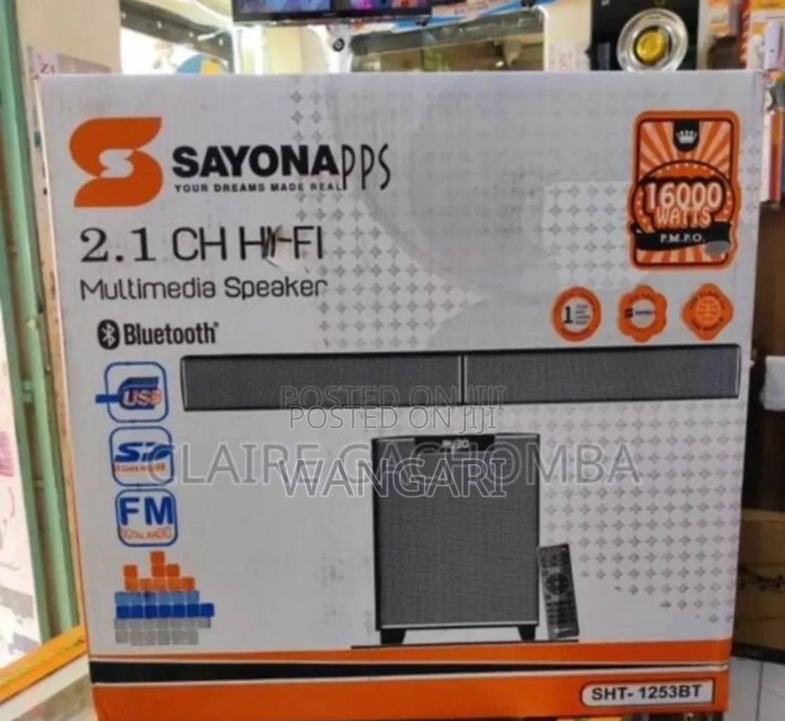 N W Model. But 1153 Sayona Sound Bar. With Warranty