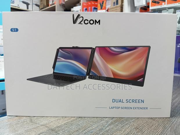 This Is A V2com S1 Dual Screen Laptop Screen Extender. - thumbnail 2