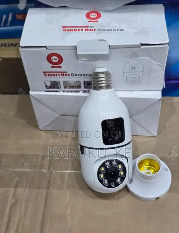 Double Lens PTZ Bulb Wifi Camera Bulb