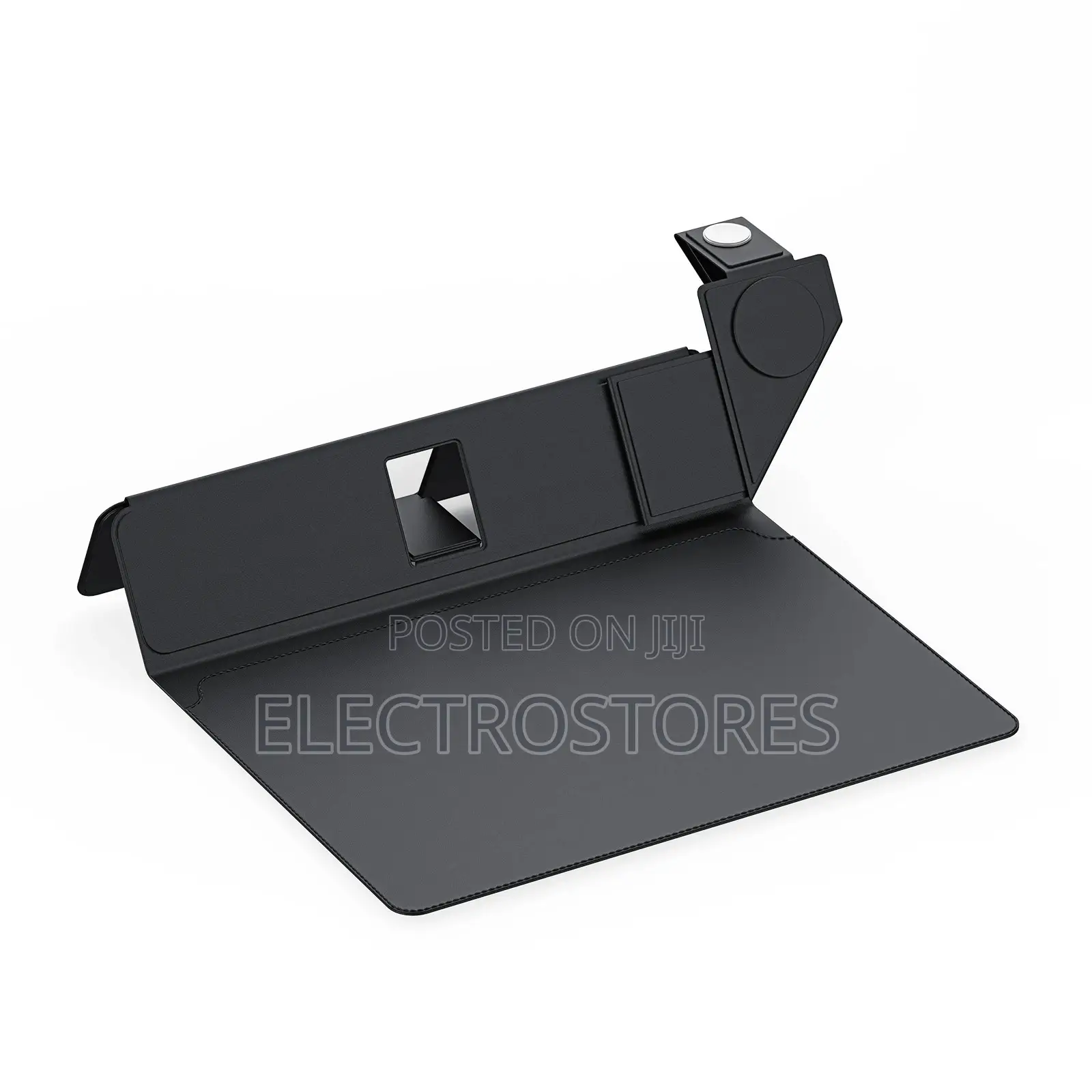 Leather Laptop Bag 13.6 to 14 Inch Wireless Charger Foldable Stand